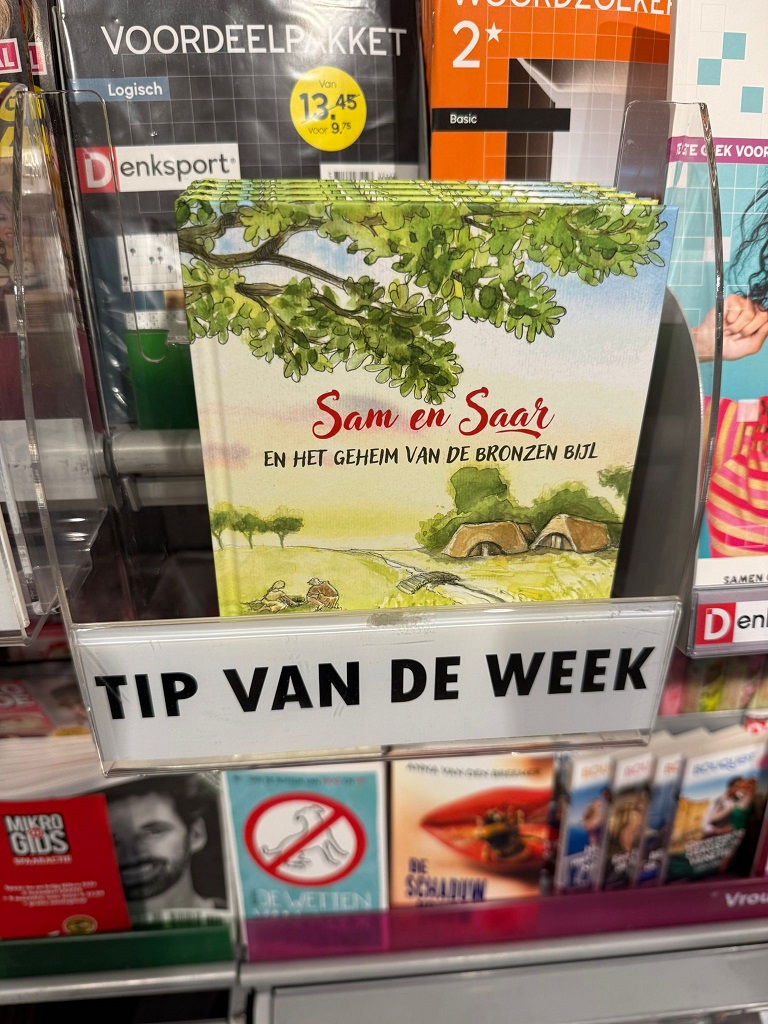 Het boek Sam en Saar bij Jumbo Abbas Gieten